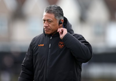 141225 - Dragons RFC v Lyon Olympique Universitaire - European Rugby Challenge Cup - Dragons Head Coach Filo Tiatia 