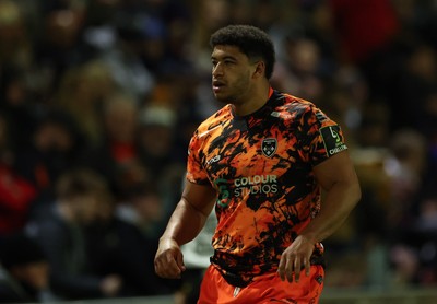 141225 - Dragons RFC v Lyon Olympique Universitaire, EPCR Challenge Cup - Jordan Morris of Dragons