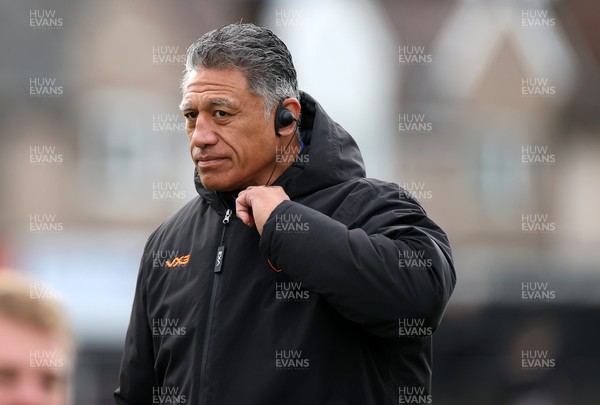 141225 - Dragons RFC v Lyon Olympique Universitaire - European Rugby Challenge Cup - Dragons Head Coach Filo Tiatia 