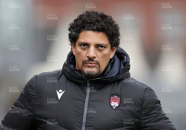 141225 - Dragons RFC v Lyon Olympique Universitaire - European Rugby Challenge Cup - Lyon Head Coach Karim Ghezal 