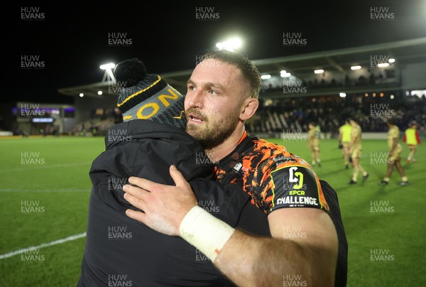 141225 - Dragons RFC v Lyon Olympique Universitaire - European Rugby Challenge Cup - Harri Keddie of Dragons 
