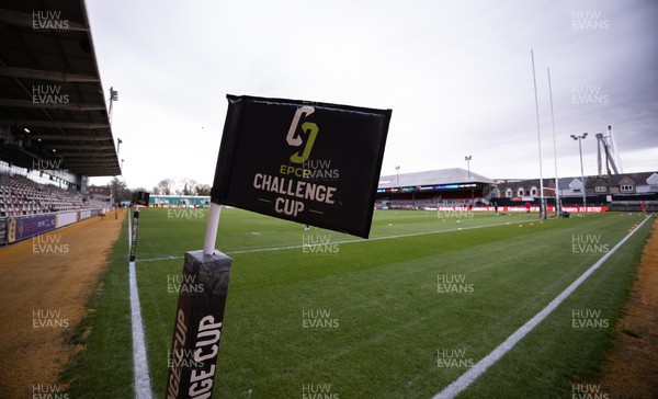 141225 - Dragons RFC v Lyon Olympique Universitaire, EPCR Challenge Cup - A general view of Rodney Parade ahead of the match