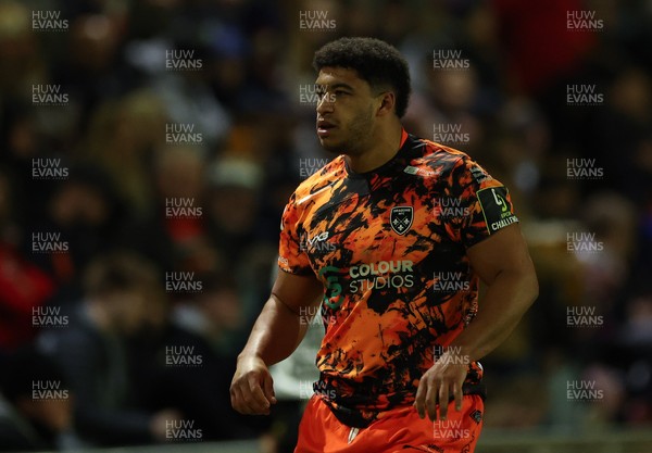 141225 - Dragons RFC v Lyon Olympique Universitaire, EPCR Challenge Cup - Jordan Morris of Dragons