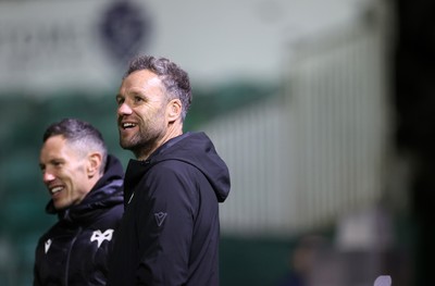 091026 - Dragons RFC v Ospreys - United Rugby Championship - Ospreys Head Coach Mark Jones 