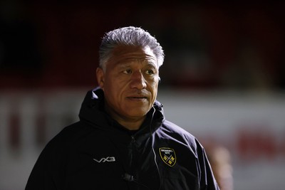 091026 - Dragons RFC v Ospreys - United Rugby Championship - Dragons Head Coach Filo Tiatia 