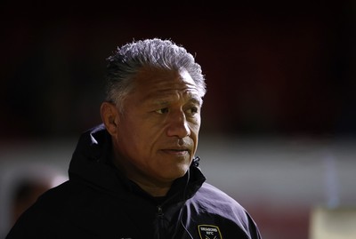 091026 - Dragons RFC v Ospreys - United Rugby Championship - Dragons Head Coach Filo Tiatia 
