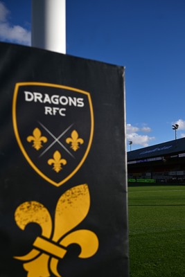 091026 - Dragons RFC v Ospreys - United Rugby Championship - A general view of Rodney Parade