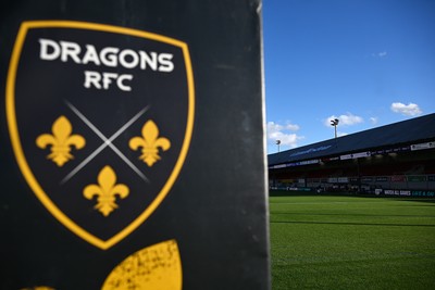 091026 - Dragons RFC v Ospreys - United Rugby Championship - A general view of Rodney Parade