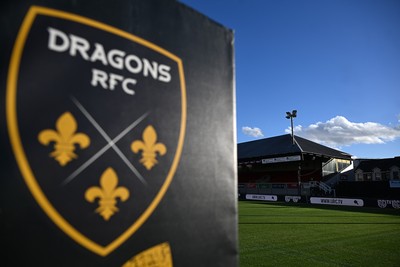 091026 - Dragons RFC v Ospreys - United Rugby Championship - A general view of Rodney Parade
