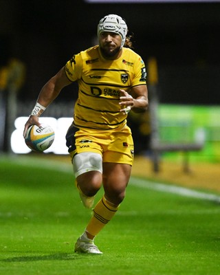 091026 - Dragons RFC v Ospreys - United Rugby Championship - Anzelo Tuitavuki of Dragons