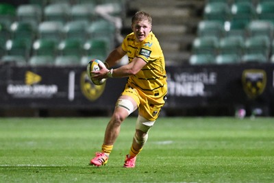 091026 - Dragons RFC v Ospreys - United Rugby Championship - Harry Beddall of Dragons