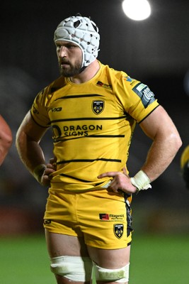 091026 - Dragons RFC v Ospreys - United Rugby Championship - Dejected Harri Keddie of Dragons