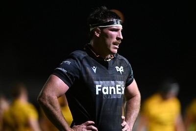 091026 - Dragons RFC v Ospreys - United Rugby Championship - Ryan Smith of Ospreys