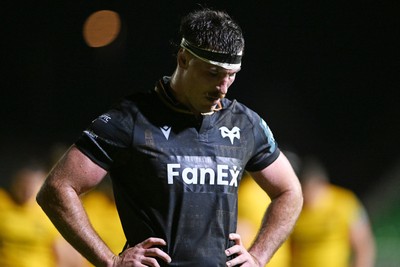 091026 - Dragons RFC v Ospreys - United Rugby Championship - Ryan Smith of Ospreys