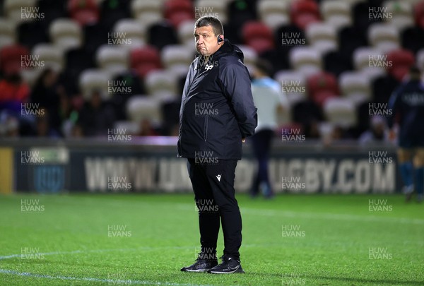 181123 - Dragons RFC v Ospreys - United Rugby Championship - Ospreys Head Coach Toby Booth 