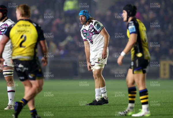 181123 - Dragons RFC v Ospreys - United Rugby Championship - Justin Tipuric of Ospreys 