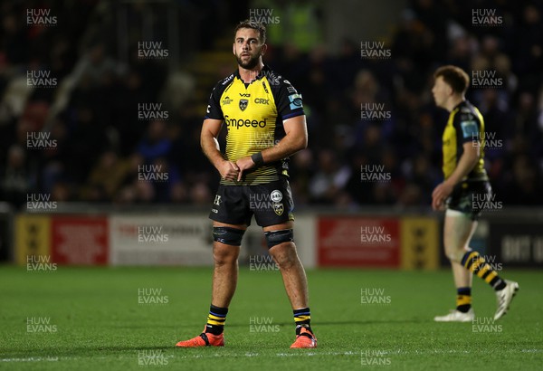 181123 - Dragons RFC v Ospreys - United Rugby Championship - Sean Lonsdale of Dragons 