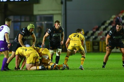 251025 - Dragons RFC v Ospreys - United Rugby Championship - Jac Morgan of Ospreys returns from a lay off