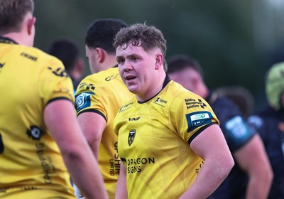 251025 - Newport RFC v Ospreys, United Rugby Championship - Brodie Coghlan of Dragons