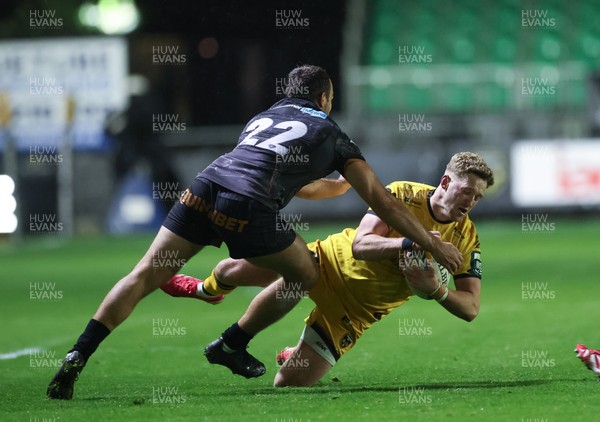 251025 - Newport RFC v Ospreys, United Rugby Championship - Angus O’Brien of Dragons