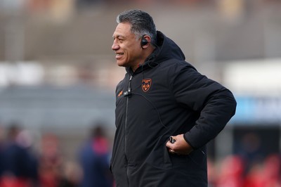 010126 - Dragons RFC v Scarlets - United Rugby Championship - Dragons Head Coach Filo Tiatia 