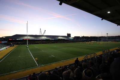 010126 - Dragons RFC v Scarlets - United Rugby Championship - General View of Rodney Parade