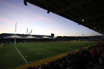 010126 - Dragons RFC v Scarlets - United Rugby Championship - General View of Rodney Parade
