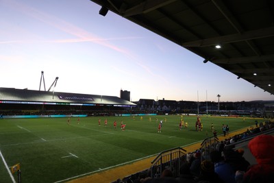 010126 - Dragons RFC v Scarlets - United Rugby Championship - General View of Rodney Parade