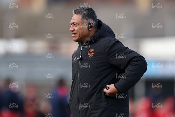 010126 - Dragons RFC v Scarlets - United Rugby Championship - Dragons Head Coach Filo Tiatia 