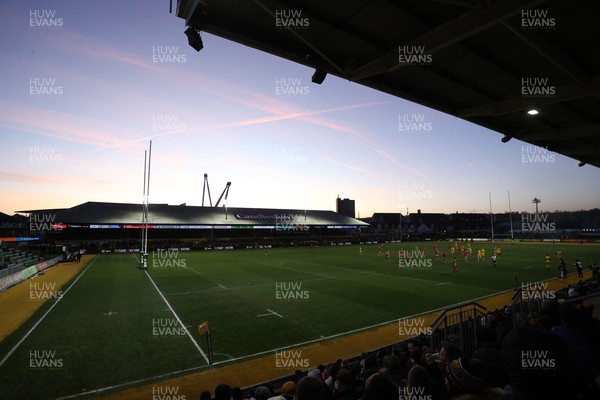 010126 - Dragons RFC v Scarlets - United Rugby Championship - General View of Rodney Parade