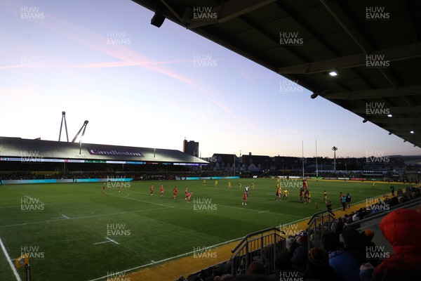 010126 - Dragons RFC v Scarlets - United Rugby Championship - General View of Rodney Parade