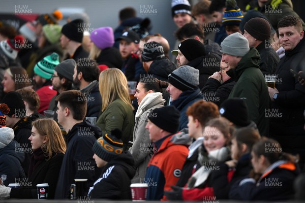 010126 - Dragons RFC v Scarlets - United Rugby Championship - A packed out Rodney Parade