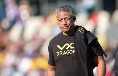 031026 Dragons RFC v Scarlets, BKT United Rugby Championship - Dragons RFC head coach Filo Tiatia
