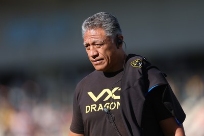 031026 Dragons RFC v Scarlets, BKT United Rugby Championship - Dragons RFC head coach Filo Tiatia