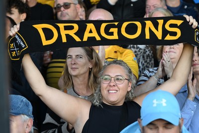 031026 - Dragons RFC v Scarlets - United Rugby Championship - fans