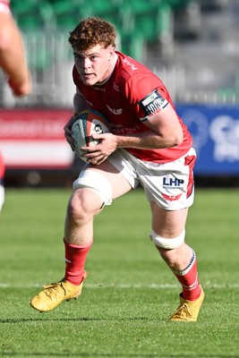 031026 - Dragons RFC v Scarlets - United Rugby Championship - Osian Williams of Scarlets