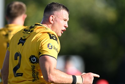 031026 - Dragons RFC v Scarlets - United Rugby Championship - Elliot Dee of Dragons