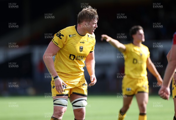 130925 - Dragons RFC v Scarlets - Pre Season Friendly - Matthew Screech of Dragons 
