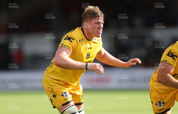 130925 - Dragons RFC v Scarlets - Pre Season Friendly - Matthew Screech of Dragons 