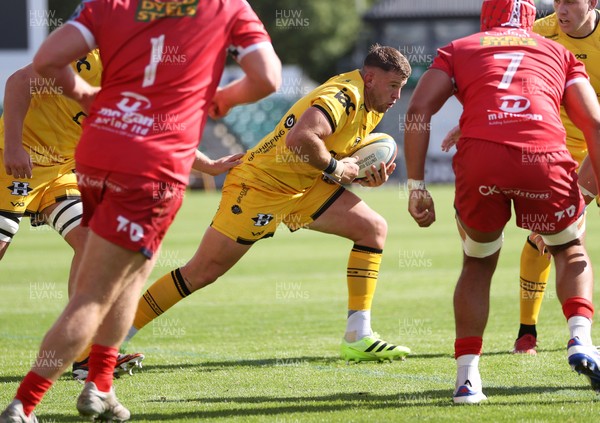 130925 - Dragons RFC v Scarlets - Pre Season Friendly - Elliot Dee of Dragons 