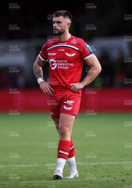130925 - Dragons RFC v Scarlets - Pre Season Friendly - Joe Roberts of Scarlets