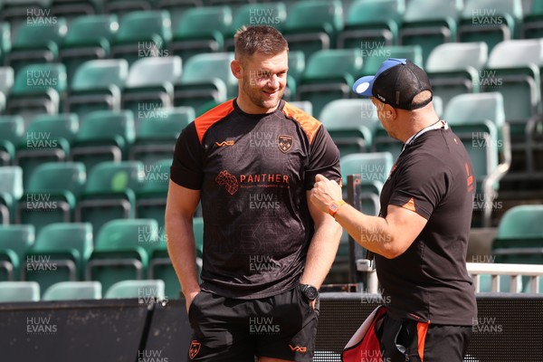 130925 - Dragons RFC v Scarlets - Preseason Friendly - Dragons Coach Dan Lydiate prematch