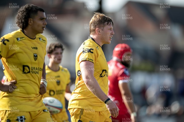 130925 - Dragons RFC v Scarlets - Preseason Friendly - Matthew Screech of Dragons