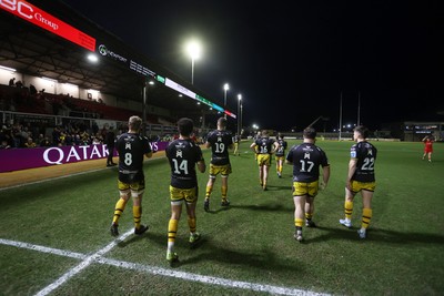 220325 - Dragons RFC v Ulster - United Rugby Championship - Dragons thank the fans at full time