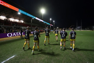 220325 - Dragons RFC v Ulster - United Rugby Championship - Dragons thank the fans at full time