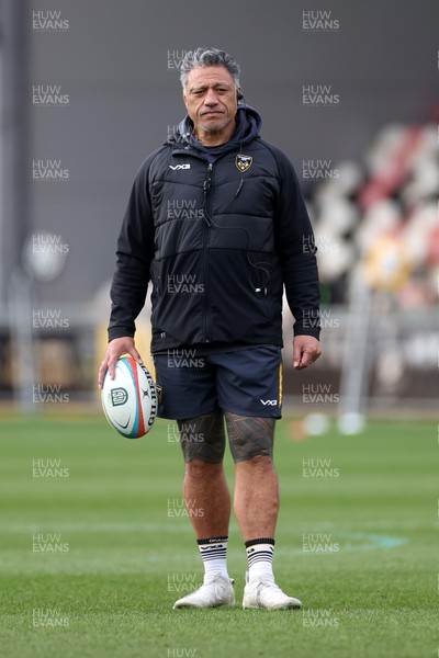 220325 - Dragons RFC v Ulster - United Rugby Championship - Dragons Head Coach Filo Tiatia