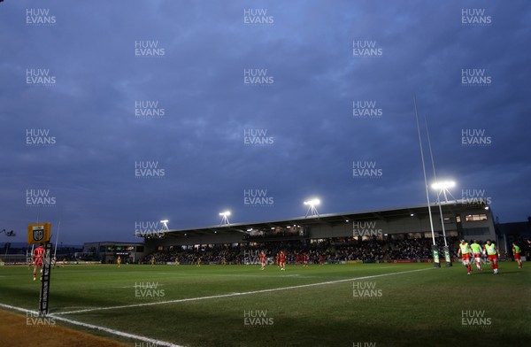 220325 - Dragons RFC v Ulster - United Rugby Championship - General View of Rodney Parade