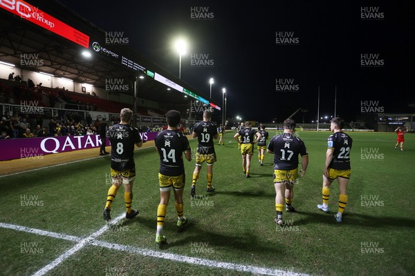 220325 - Dragons RFC v Ulster - United Rugby Championship - Dragons thank the fans at full time