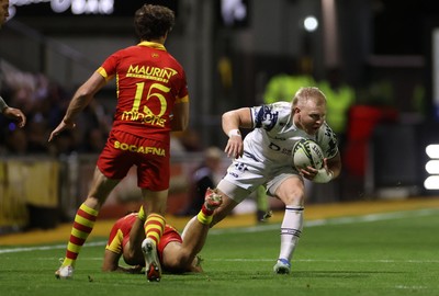 161026 - Dragons RFC v USA Perpignan - European Rugby Challenge Cup - Tinus de Beer of Dragons 