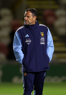 161026 - Dragons RFC v USA Perpignan - European Rugby Challenge Cup - USA Perpignan Head Coach Laurent Labit 